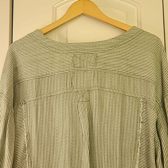 We The Free By The Shore Shirt Olive Combo Size L - Picture 9 of 13